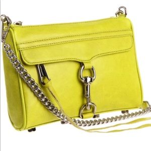 Rebecca Minkoff Crossbody Bag - Lemon lime